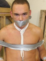 Straight Guy Strapped & Forced To Suck Cock