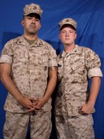 Marine Men Hot Bareback Session