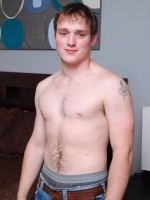 Tattooed Newbie Jock Bo Gives in to His First-Time Inhibitions