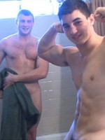 Shower Time with Hetero Boys Brody & Chance