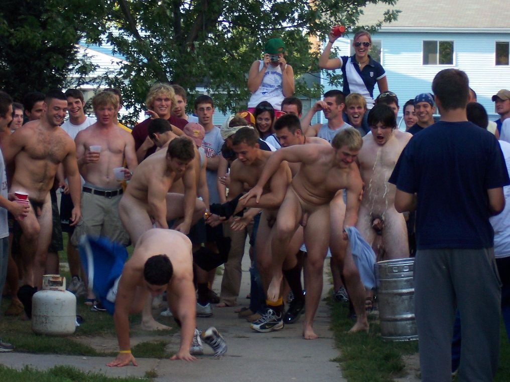 Casual Nude Males College.