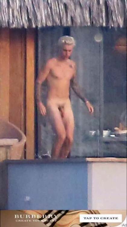 Nude uncensored bieber Justin Bieber's