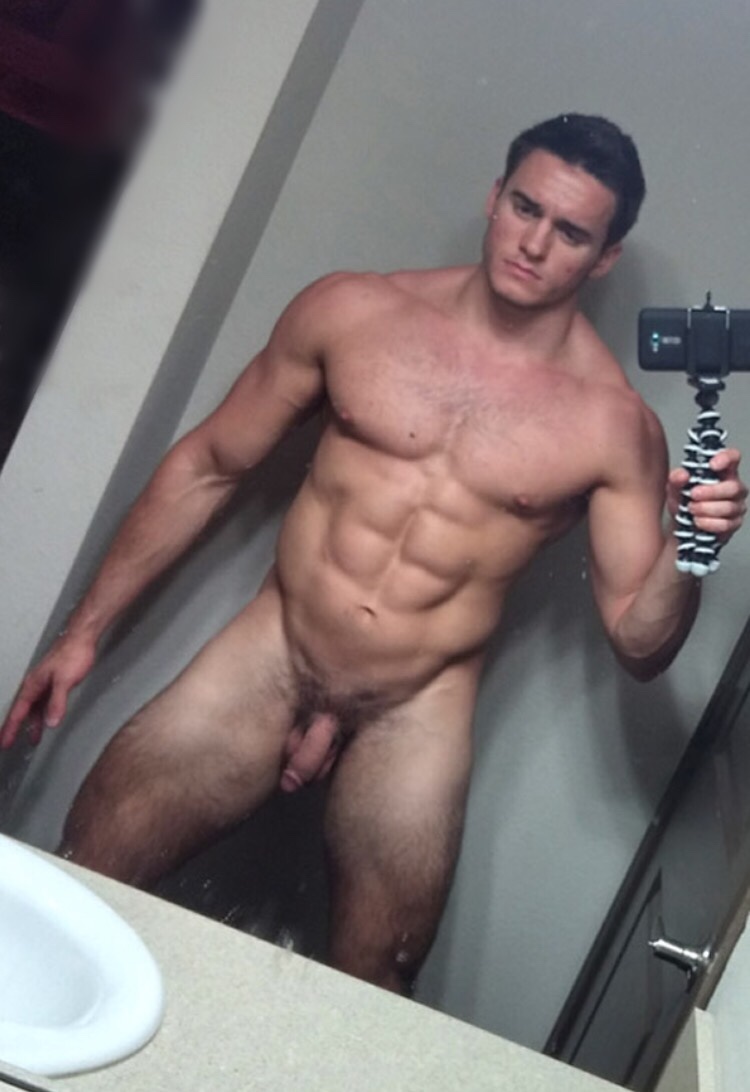 naked male selfie cock