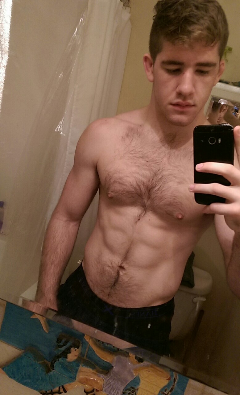 big dick shower selfie