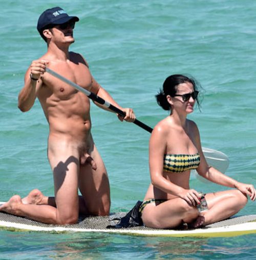 Orlando Bloom Nude on a Paddleboard 3