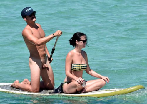 Orlando Bloom Nude on a Paddleboard 5